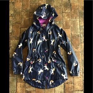 Girls Cat & Jack raincoat w/unicorns🦄/rainbows🌈